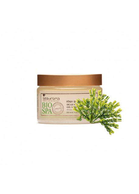 Aromatic oil scrub enriched with seaweed