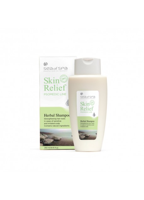 SKIN RELIEF - Травяной шампунь для кожи головы псориаза