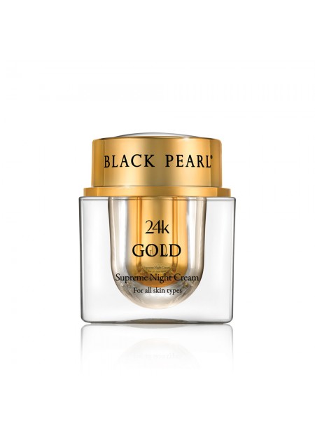 BLACK PEARL GOLD 24K Crème de Nuit Suprême Or 24K
