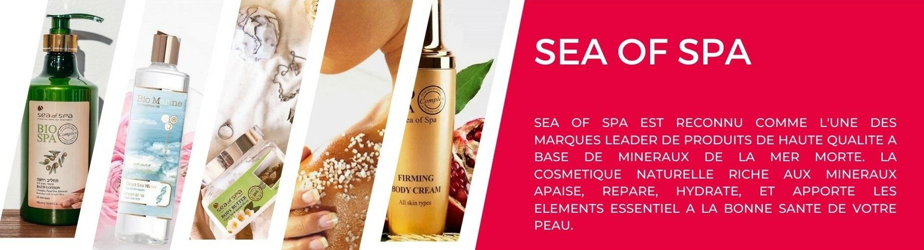SEA OF SPA cosmétique mer Morte