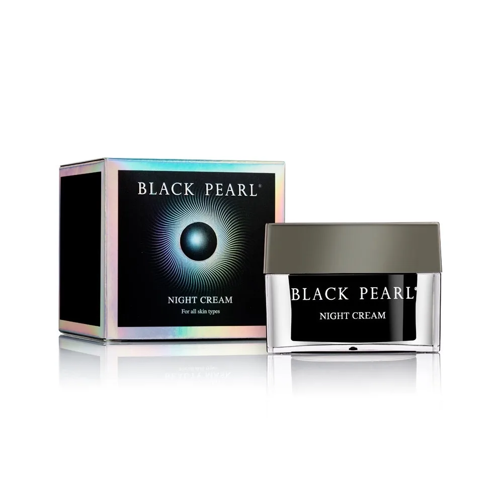 Crème visage nuit Black Pearl